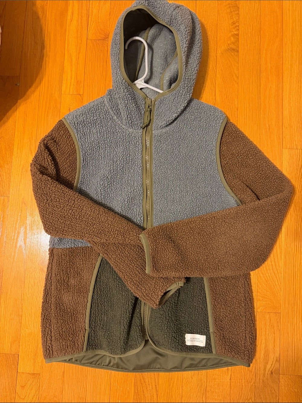 Vintage Men's Hooded Sherpa